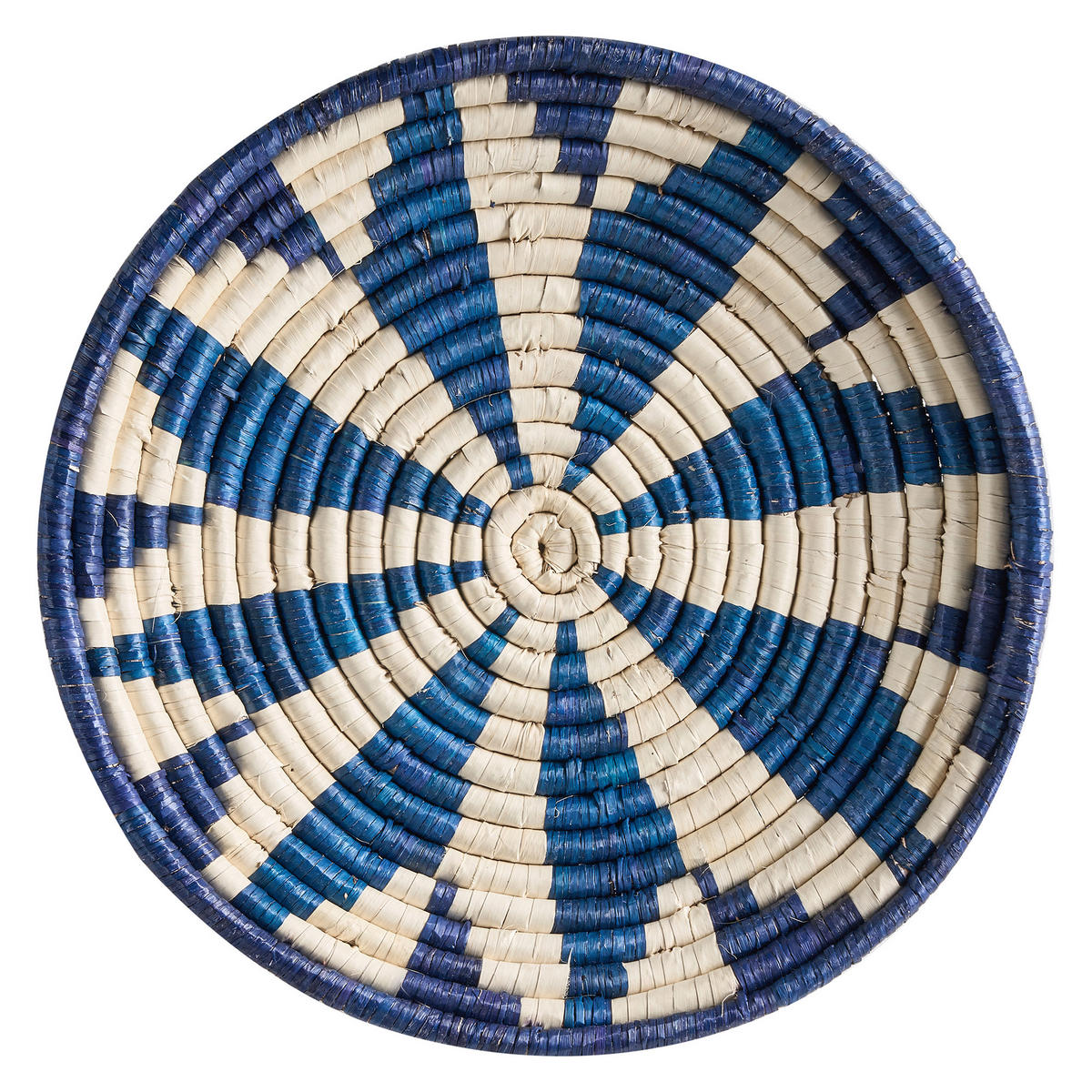 WANDDEKORATION Seegras bunt Hoabinh - Multicolor, Naturmaterialen (46/7/46cm) - Beliani