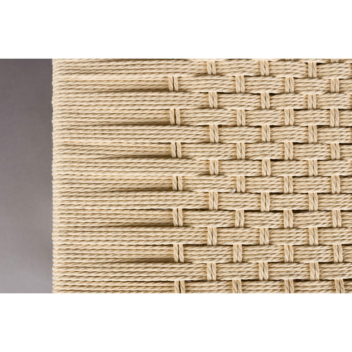 HOCKER Kintaro Natur - Beige/Naturfarben, Holz (60/43/35cm) - Dutchbone