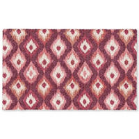TEPPICH - Diamantformen - Rosa - Muster - Textur - 150x90 cm - Bordeaux, Kunststoff/Textil (150/0.4cm) - OnlyWow