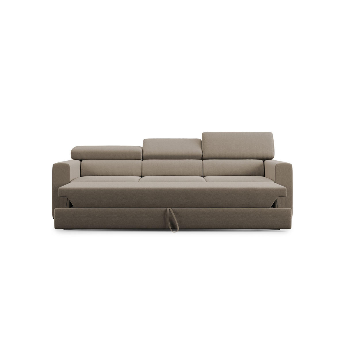 LINEARSOFA Dylan - Beige, Textil (240/74/100cm) - Divani.store