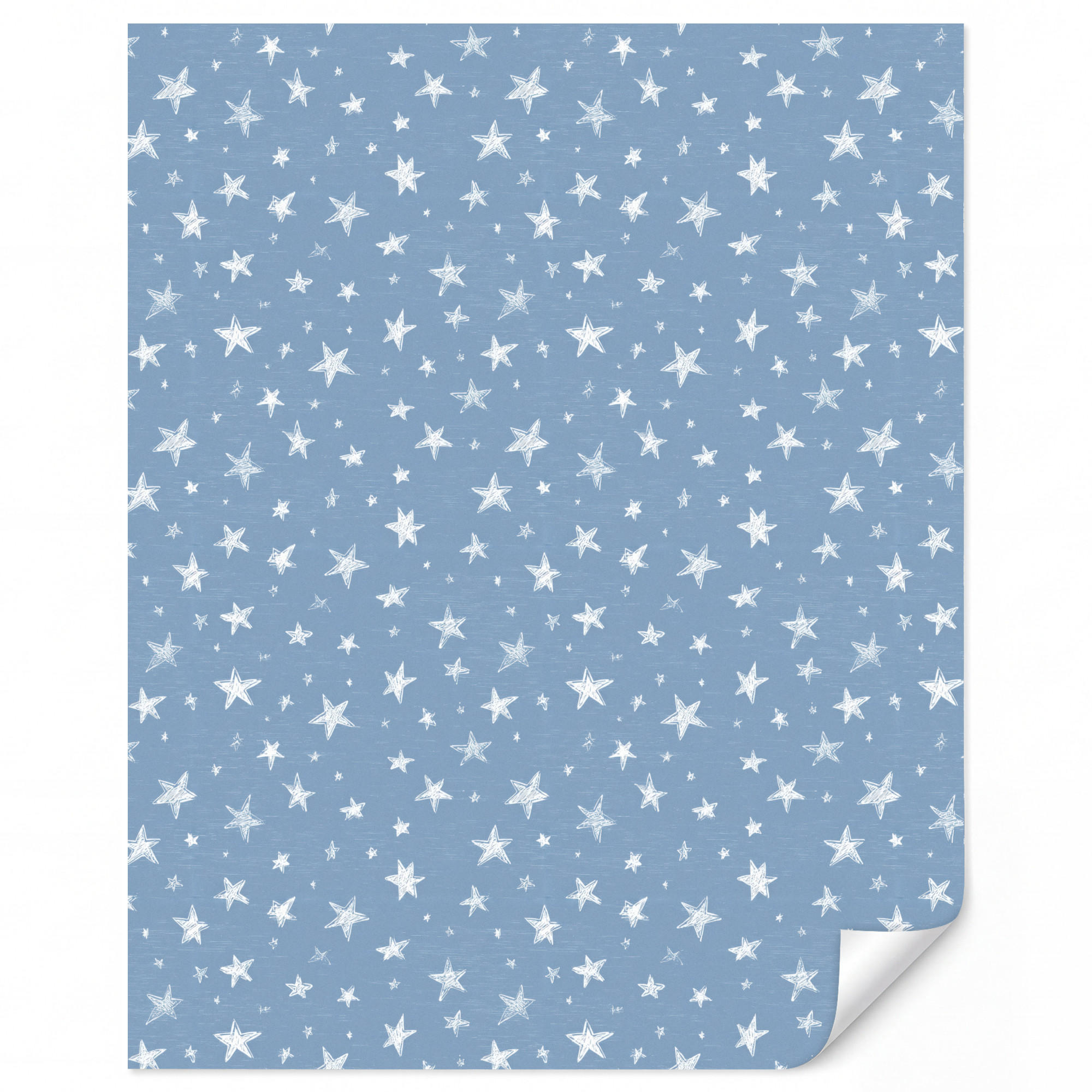 OnlyWow Kindertapete Hellblau 160x200 cm