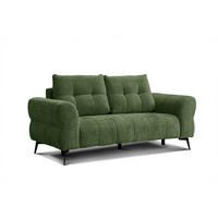 SOFA SALVINI 2,5-Sitzer, dunkelgrün - Dunkelgrün, Holz/Textil (206/88/99cm) - Courtois Laville