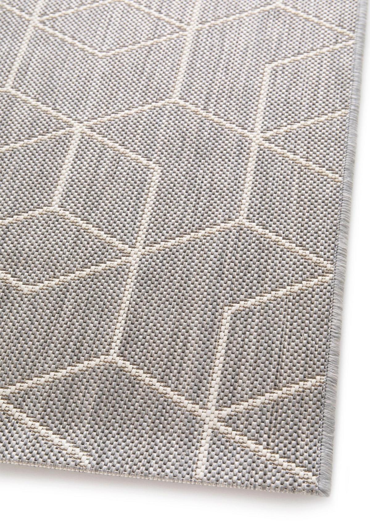 TEPPICH für Innen- und Außenbereiche grau - Grau, Textil (160/230cm) - AFK Living