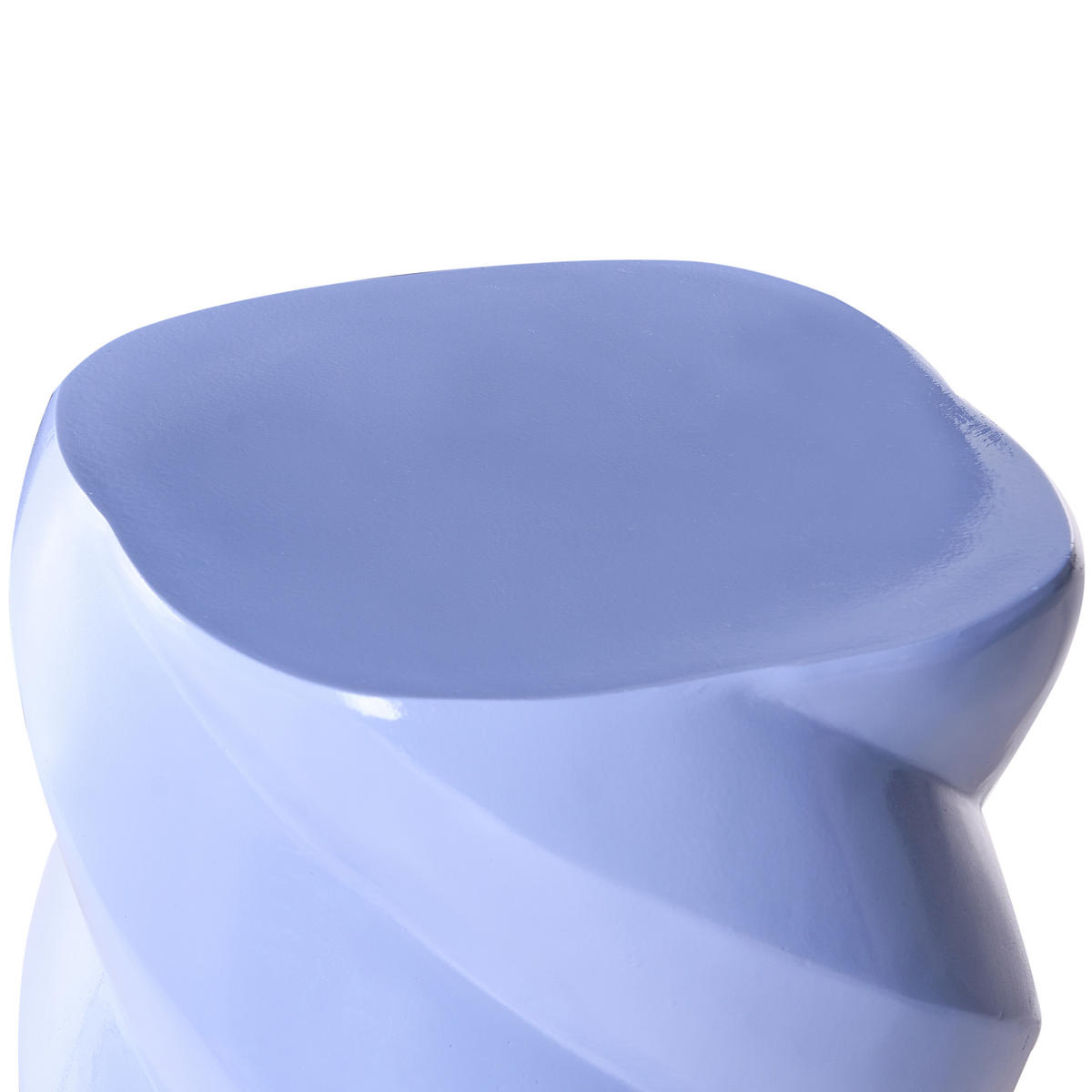 BEISTELLTISCH Blau Ronta - Blau, Keramik/Kunststoff (29/29/40cm) - Beliani