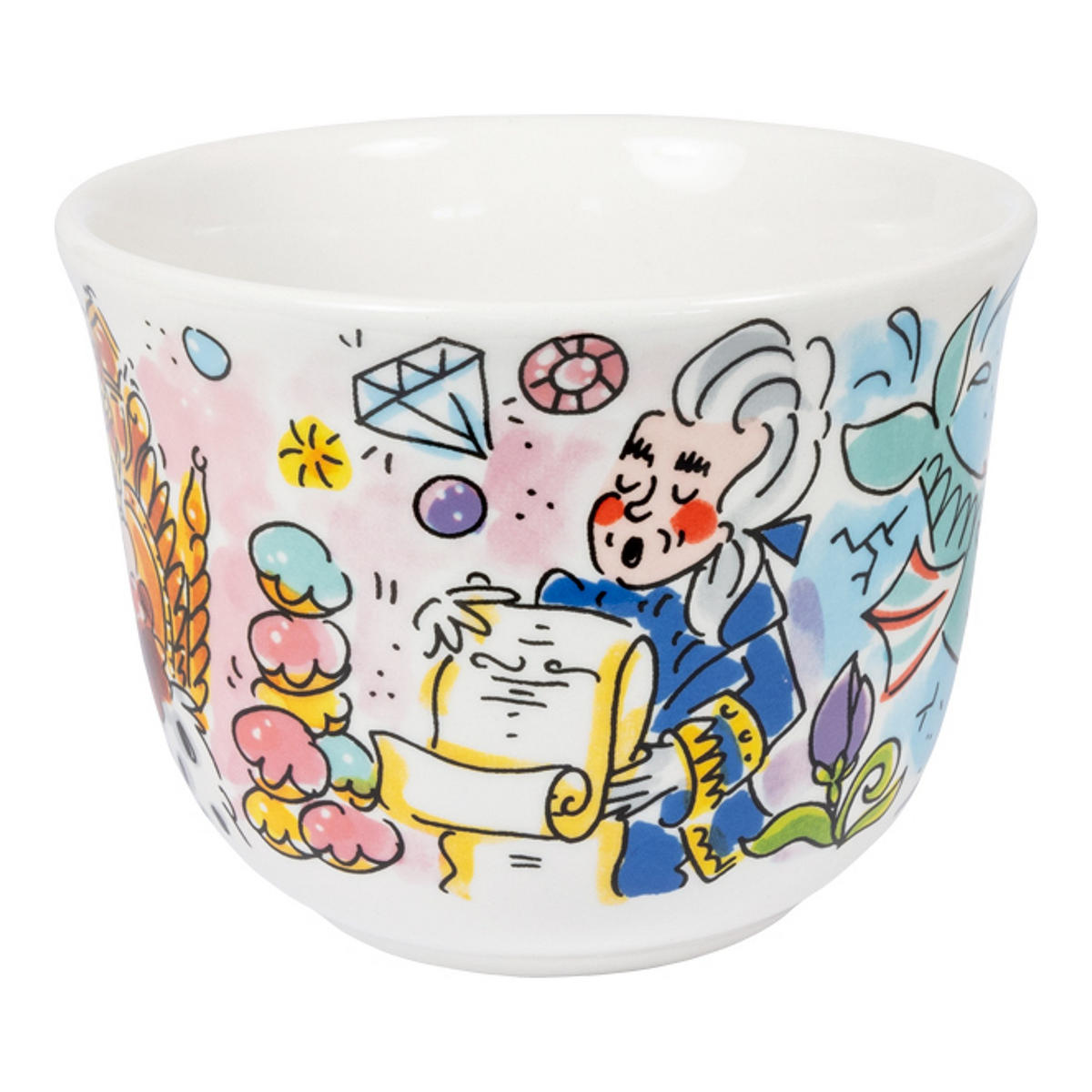 SUPPENSCHALE Symbolica in Bunt - 14cm - Multicolor, Keramik (12.7/16.2/9.7cm) - Blond Amsterdam