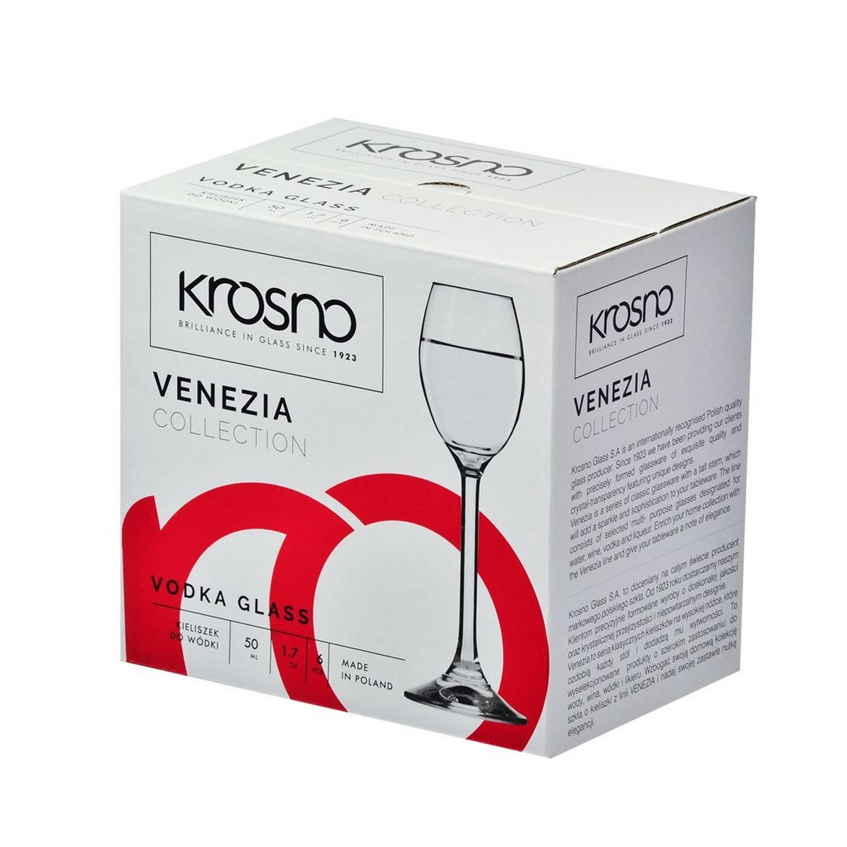 SCHNAPSGLÄSER, 6er-Set, 50 ml - Transparent, Glas (0.05L) - Krosno Glass