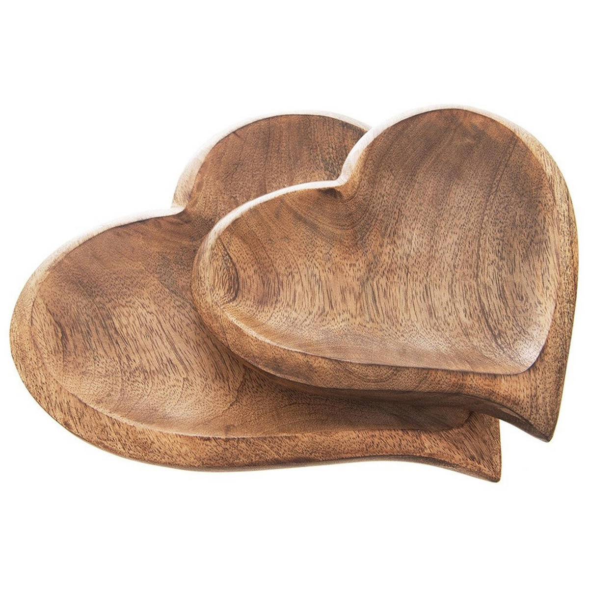 SNACKTELLER Holz Mango 25 x 25 cm - Braun, Holz (25/25/2cm) - Orion 