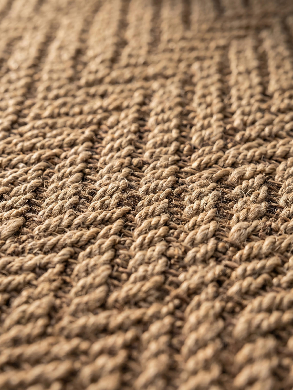 TEPPICH Outdoor ARLBERG in Beige, in Jute-Optik, aus Polypropylen, Ø 80 cm - Beige, Textil (80/80cm) - KADIMA DESIGN