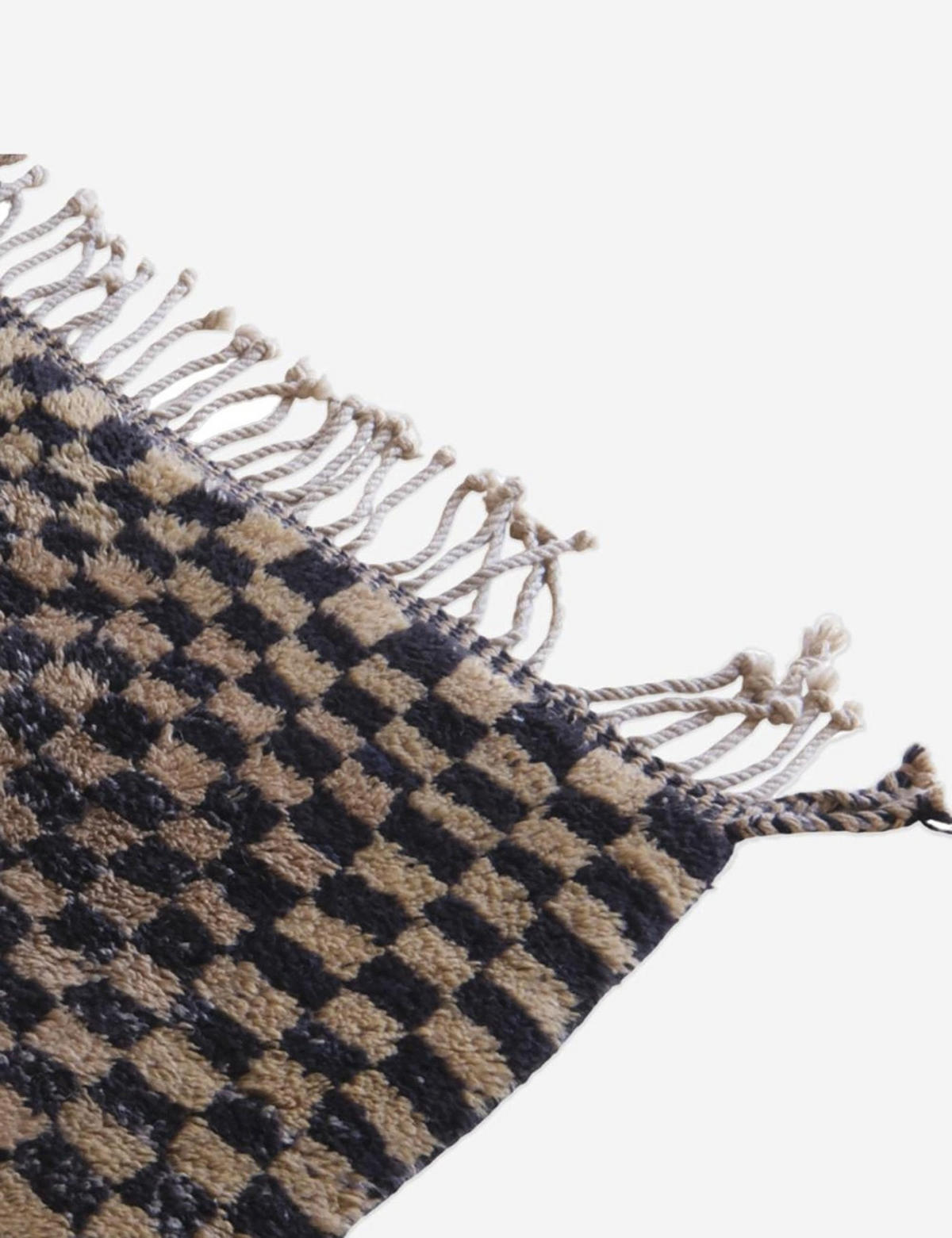 BERBERTEPPICH aus reiner Wolle 90x 313 cm - Beige, Naturmaterialien (90/313cm) - AFK Living