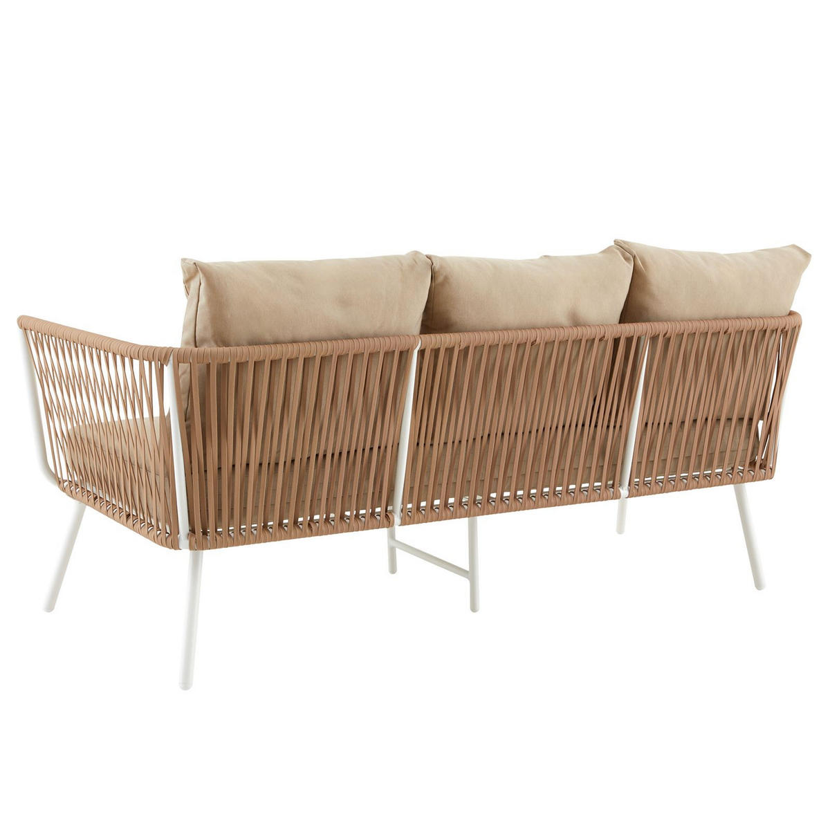 GARTENMÖBEL-SET JAKARTA - Beige, Metall - IDIMEX