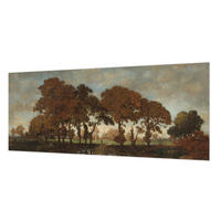 FOTOTAPETE 250x104 cm - Idyllische Landschaft - Weiß, Textil (250/104cm) - Wallfluent