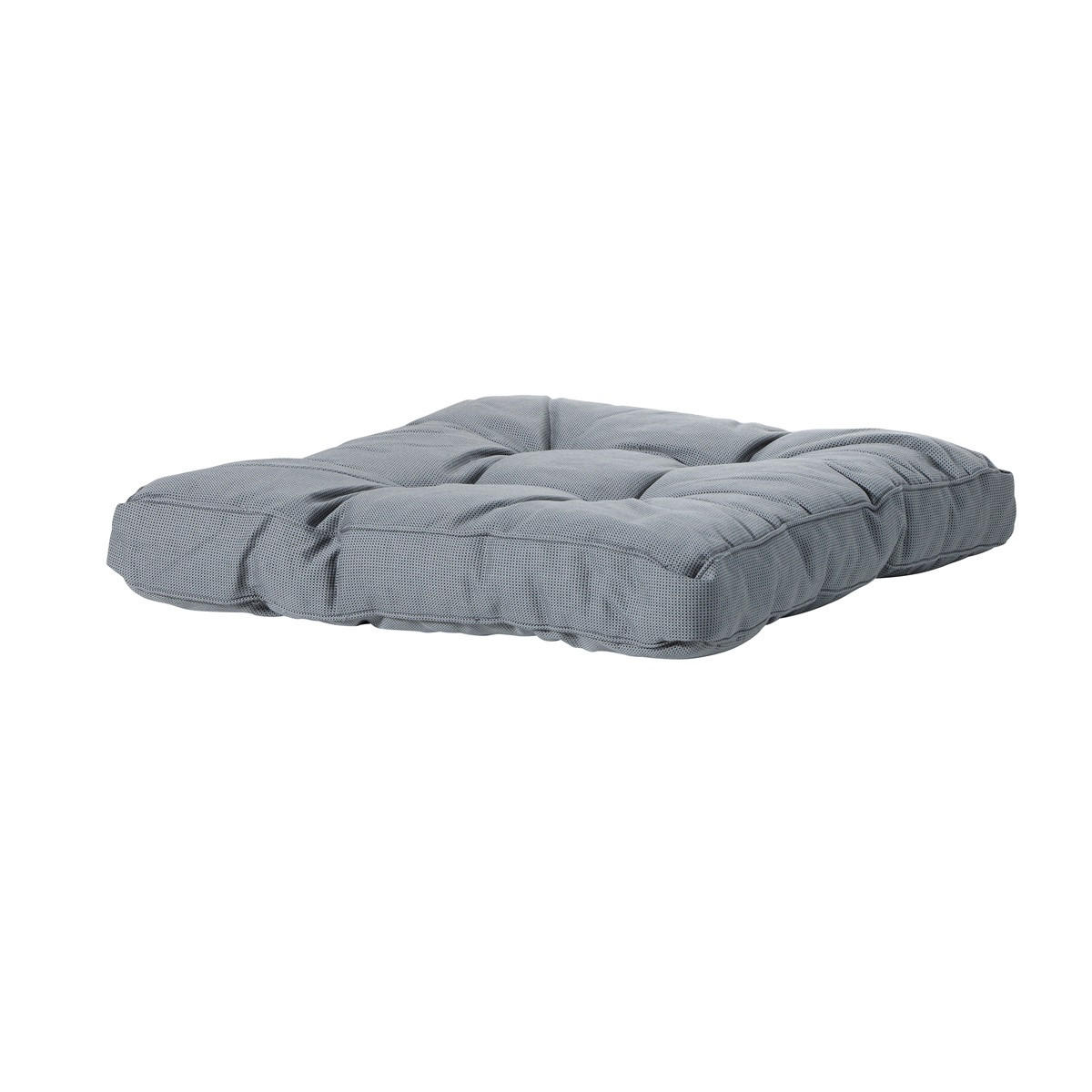 SITZKISSEN Rippe 73/73 cm 2er-Set - Grau, Textil (73/8/73cm) - Madison