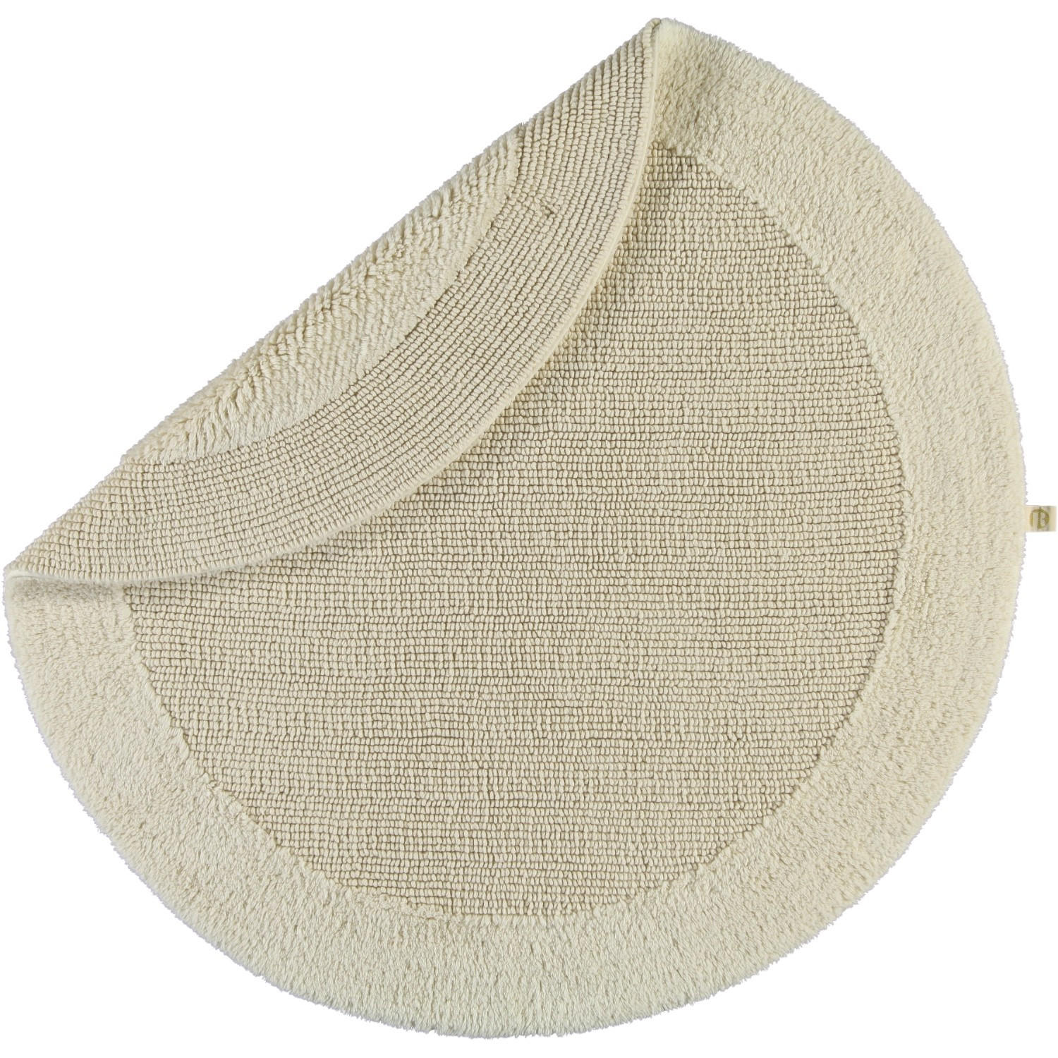 Rhomtuft Badteppiche Beige 100x100 cm