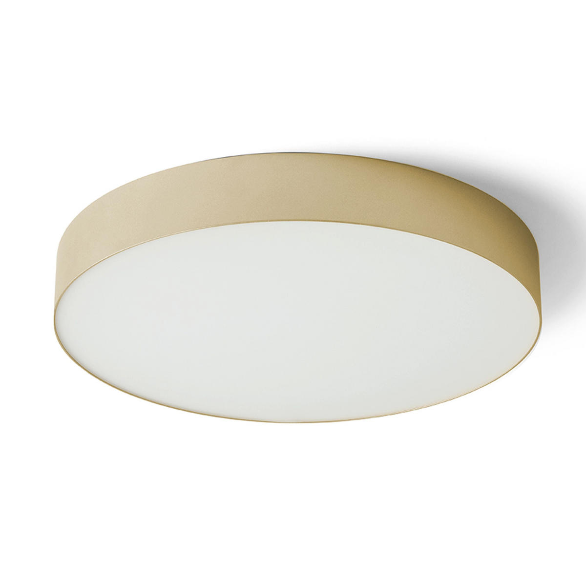 DECKENLEUCHTE LARISA R 40 DIMM Perlgold 50 W - Goldfarben, Metall (40/40/58cm) - Rendl