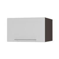 KLAPPHÄNGESCHRANK Kvantum W6B/60 Weiß Matt / Lava Matt 60 / 59 / 36cm - Dunkelgrau/Weiß, Holz/Holzwerkstoff (60/36/59cm) - Feldmann-Wohnen