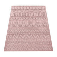 OUTDOORTEPPICH 80/150 cm Livorno 673 - Pink, Textil (80/150cm) - Paco Home