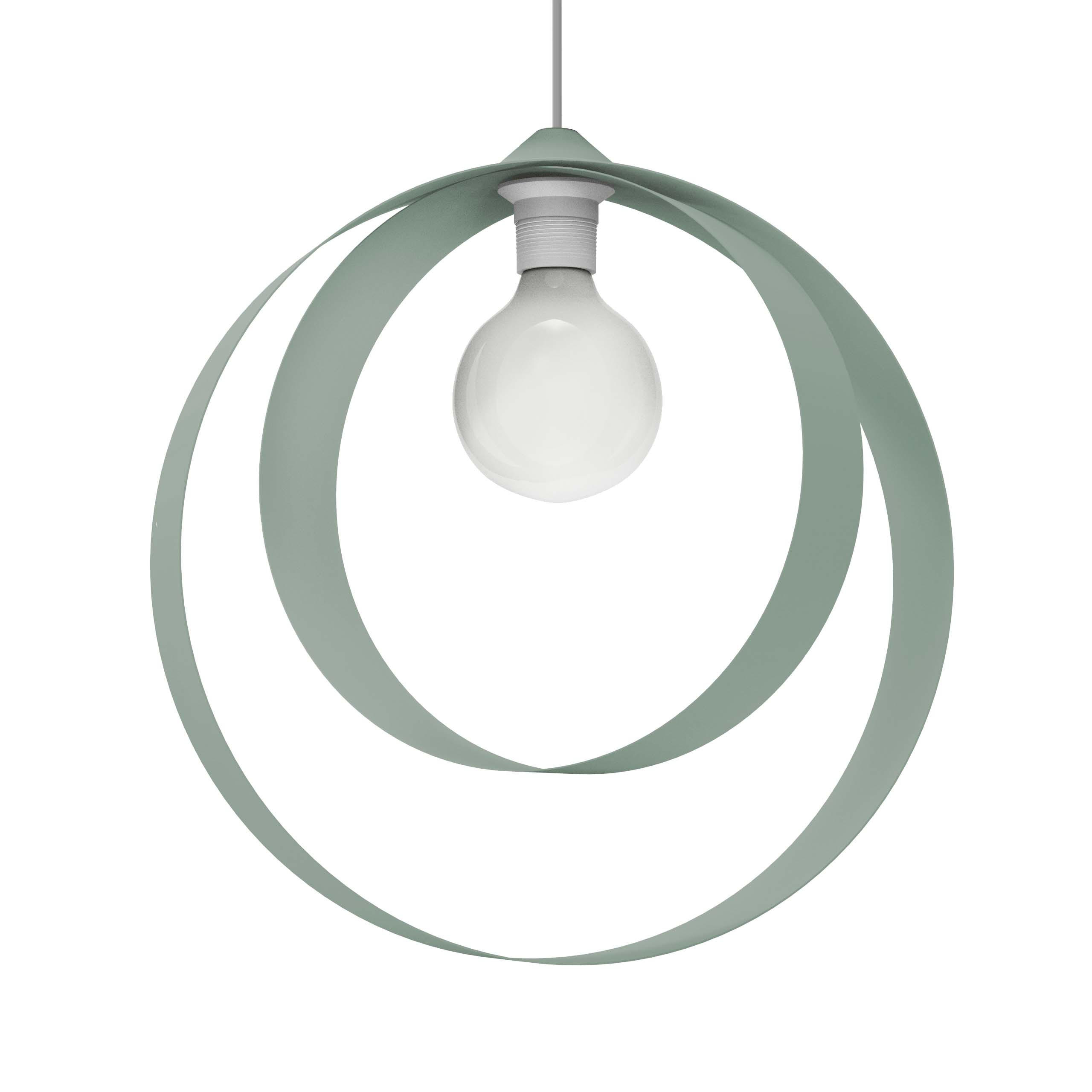 HÄNGELEUCHTE - Grün, Metall (7/40/40cm) - Lumicom