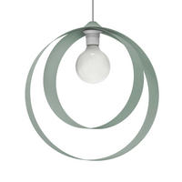 HÄNGELEUCHTE - Grün, Metall (7/40/40cm) - Lumicom