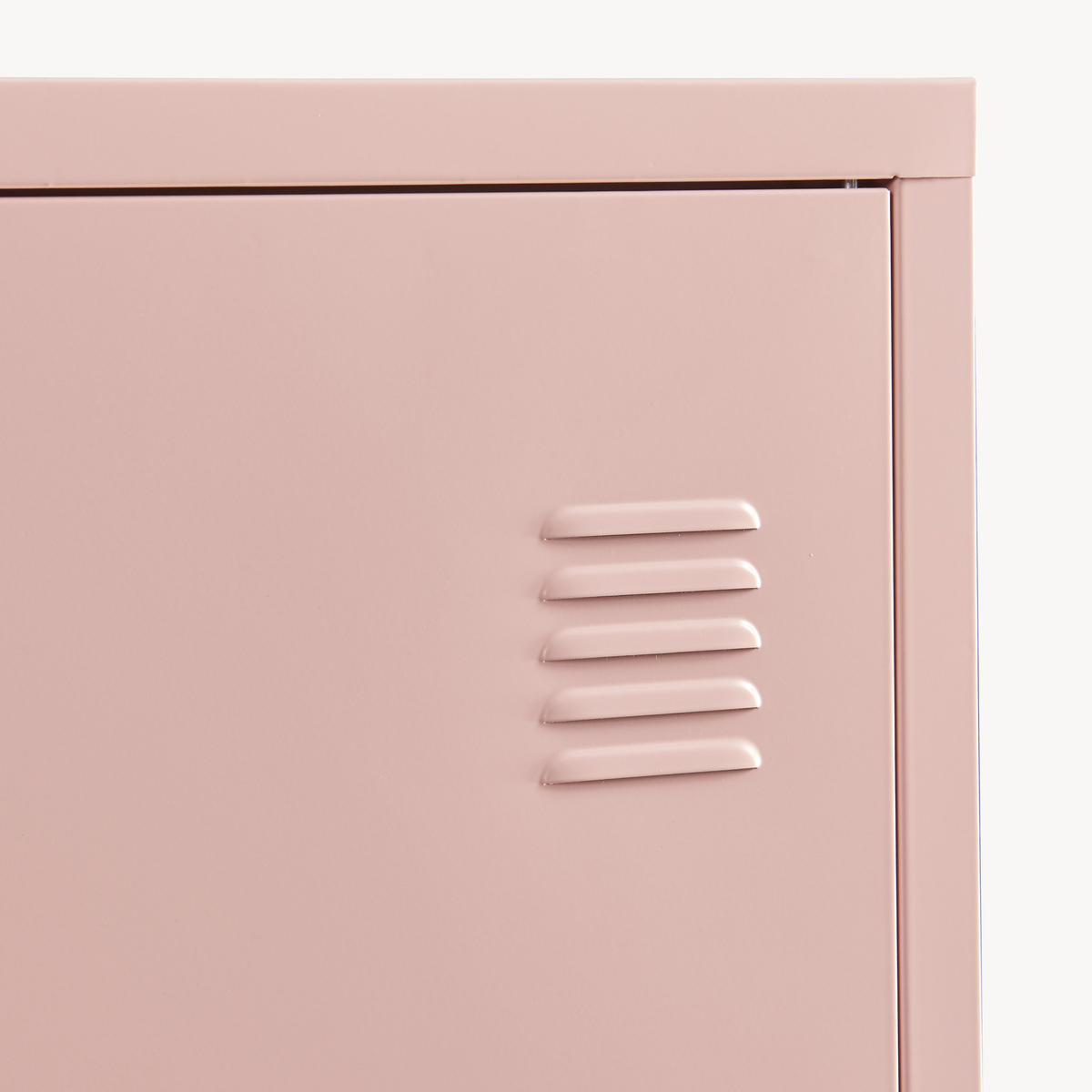 EINZELSPIND Kurikka - Hellrosa, Metall (38/137/38cm) - [en.casa]