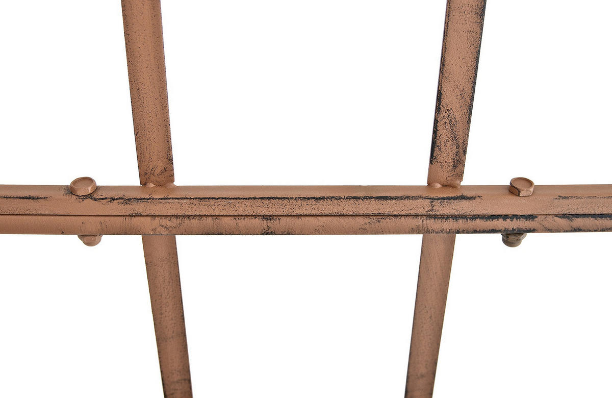RANKGITTER Metall Antik Braun - Braun, Metall (40/198/2cm) - CLP