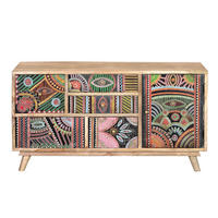 KOMMODE aus Mangoholz - Braun, Holz (100/55/32cm) - Giner y Colomer
