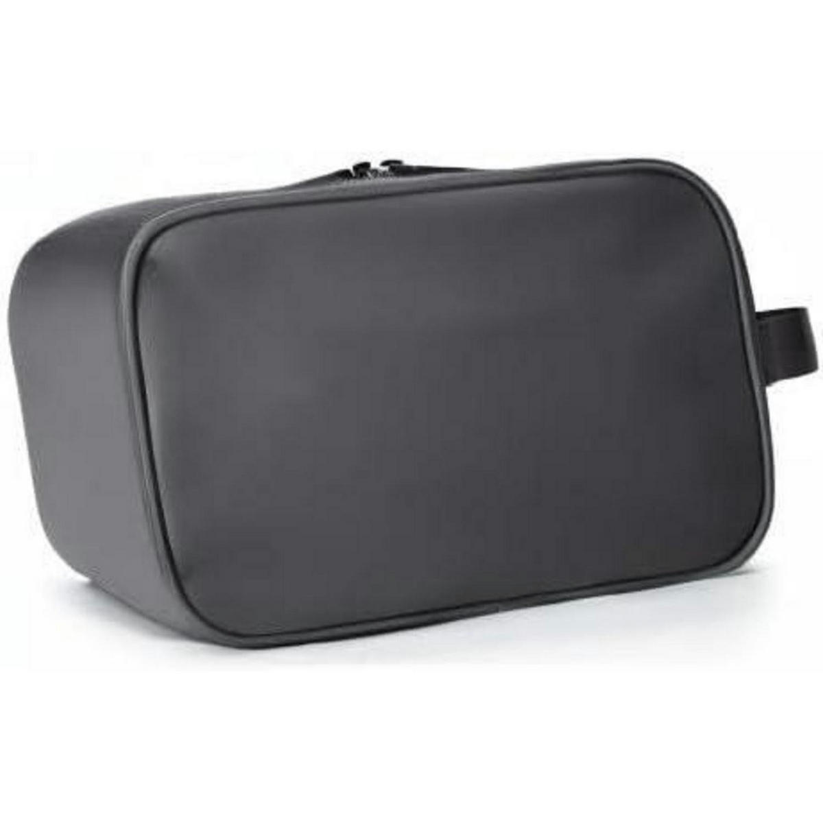 KULTURTASCHE mit Doppelreißverschluss 5 L Grau - Grau, Textil (13/16/26cm)