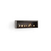 ELEKTROKAMIN LED, zementgraugrau, 107/25/38cm - Grau, Holzwerkstoff (107/38/25cm) - Skraut Home