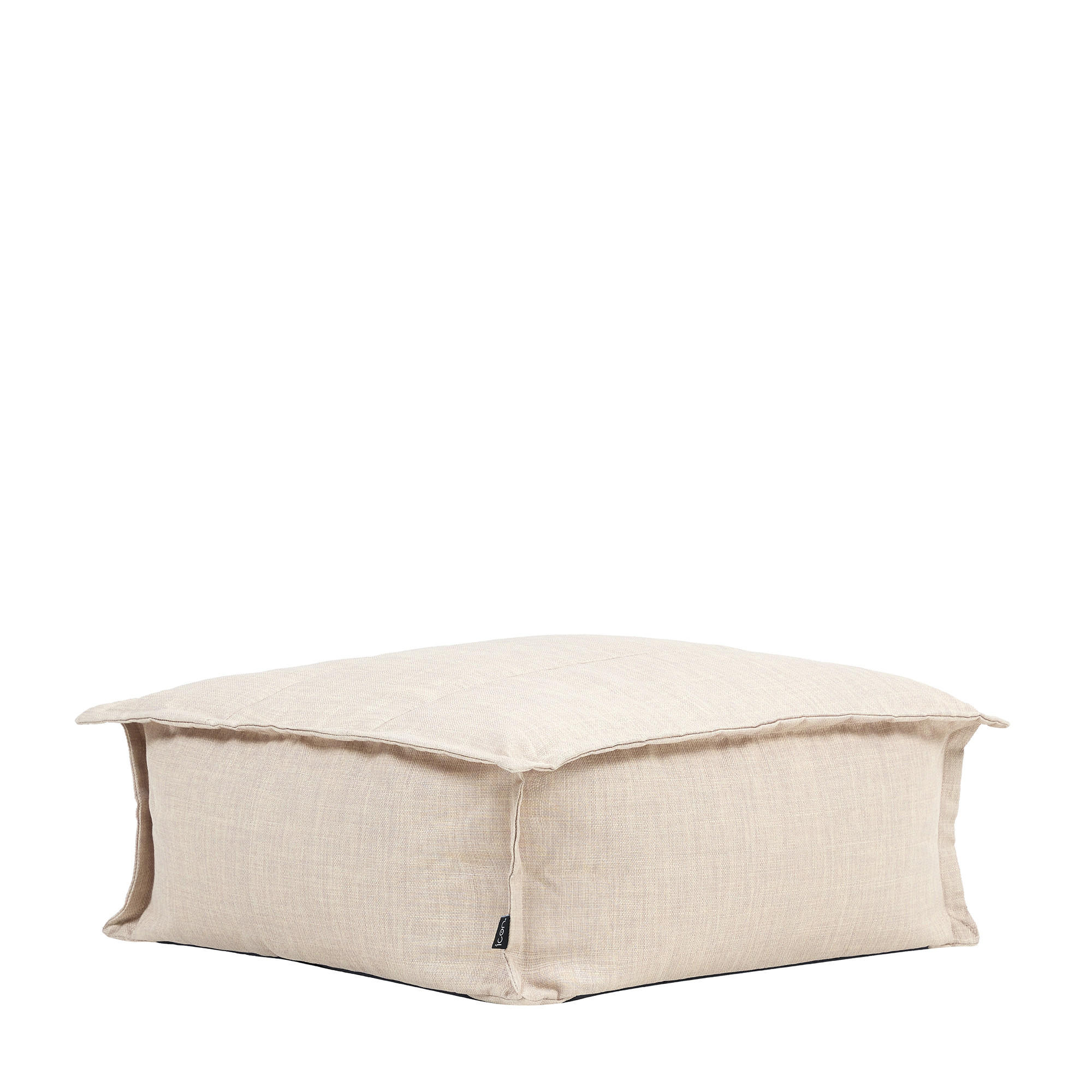 HOCKER Outdoor - Beige, Textil (71/32/71cm) - icon