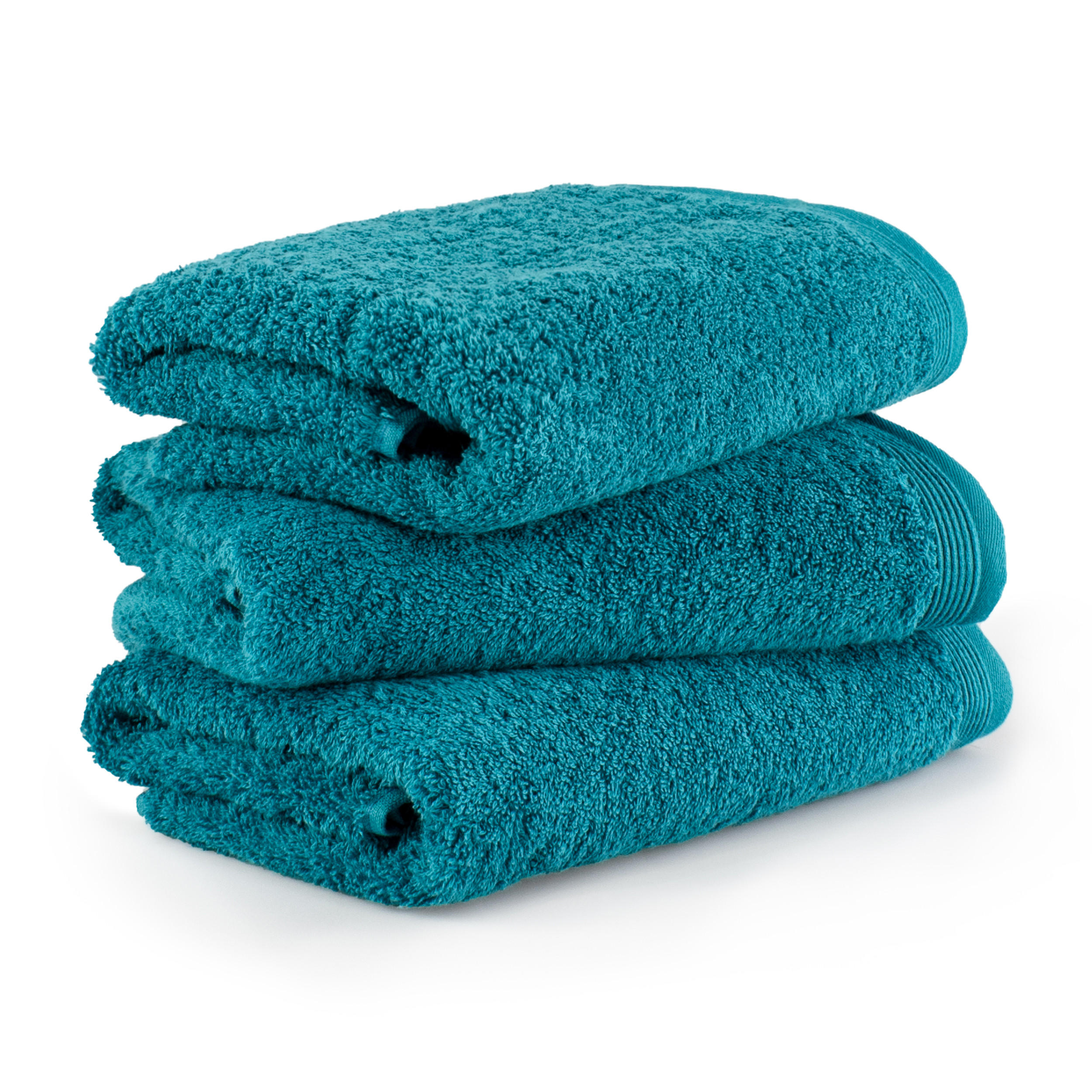 HANDTUCHSET SUPERWUSCHEL 3-TLG - Türkis, Textil (50/100cm) - MÖVE