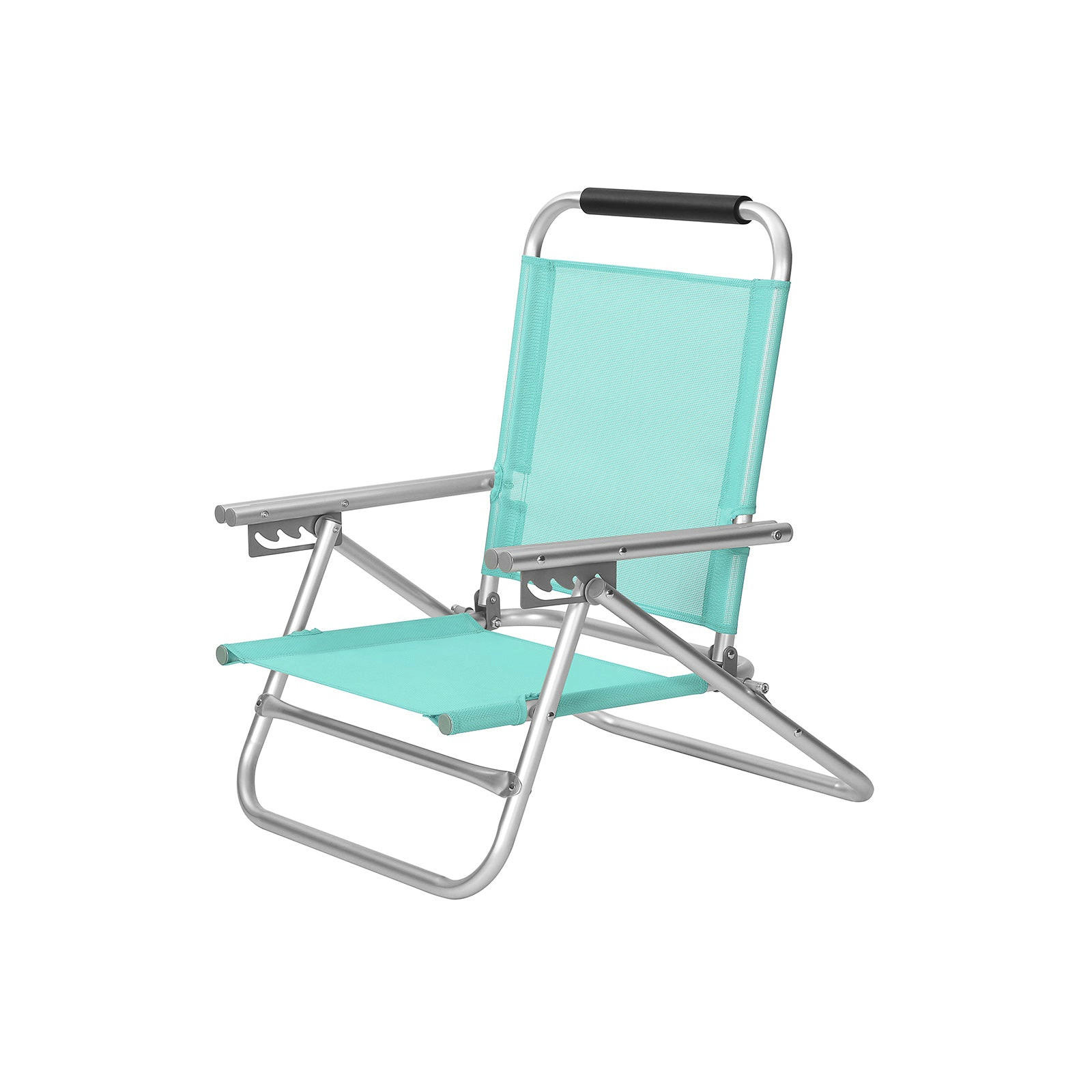 CAMPINGSTUHL KLAPPSTUHL ATMUNGSAKTIV - Grün, Textil (59/71/57cm) - Hansiro