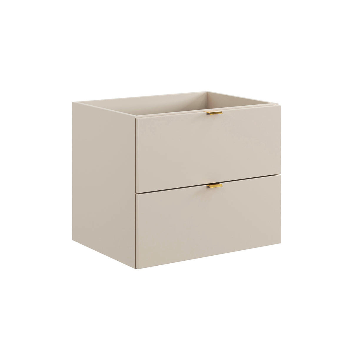 WASCHTISCHUNTERSCHRANK 60cm Azel Kaschmir - Beige, Holzwerkstoff (60/50/46cm) - Petits-meubles