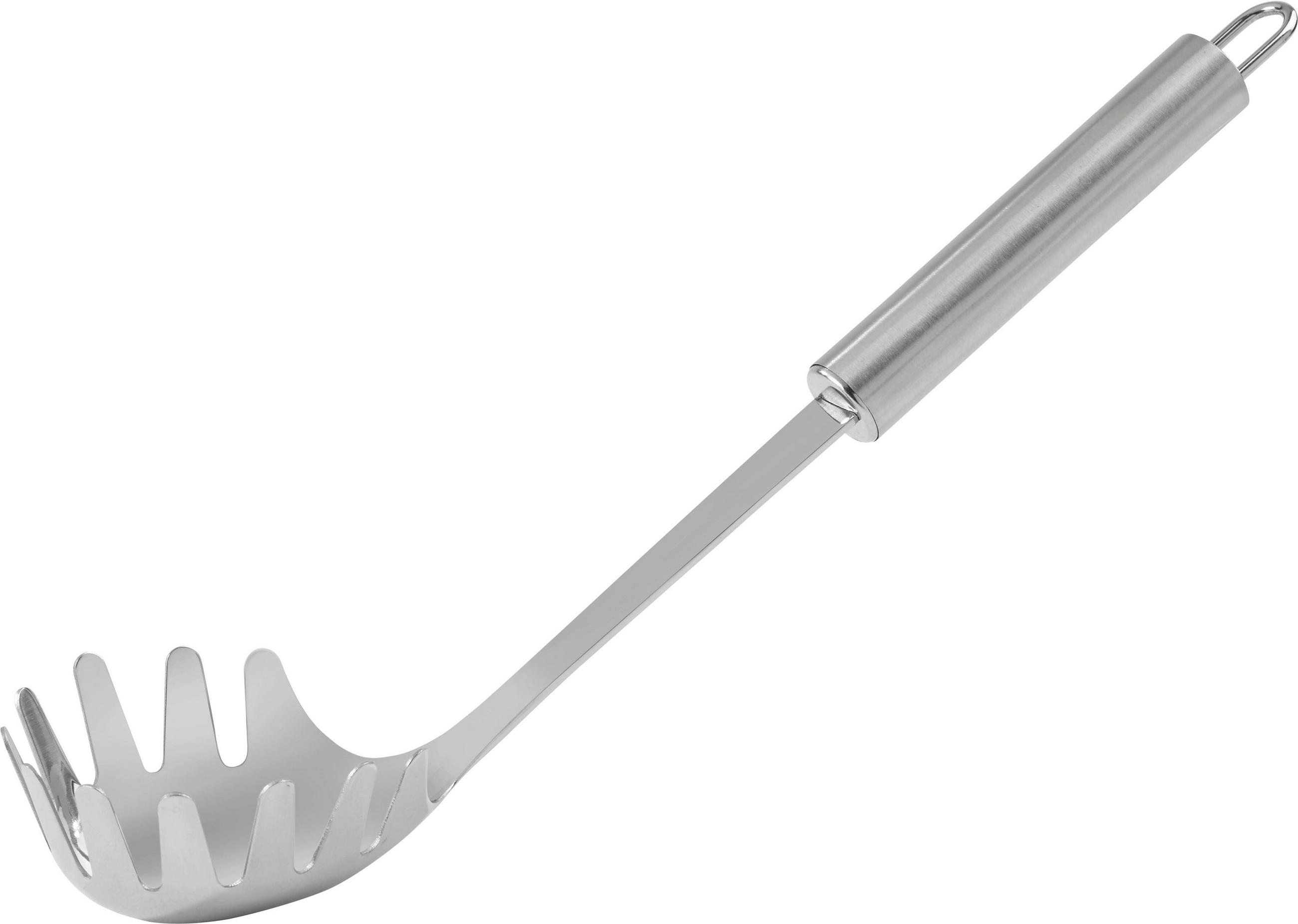 SPAGHETTILÖFFEL Dani aus Edelstahl - Edelstahlfarben, Metall (1cm) - Modern Living