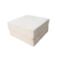 SPIELSOFA LIV - Cord Beige, Große Matratze - Beige, Kunststoff/Textil (140/15/70cm) - Home Deluxe