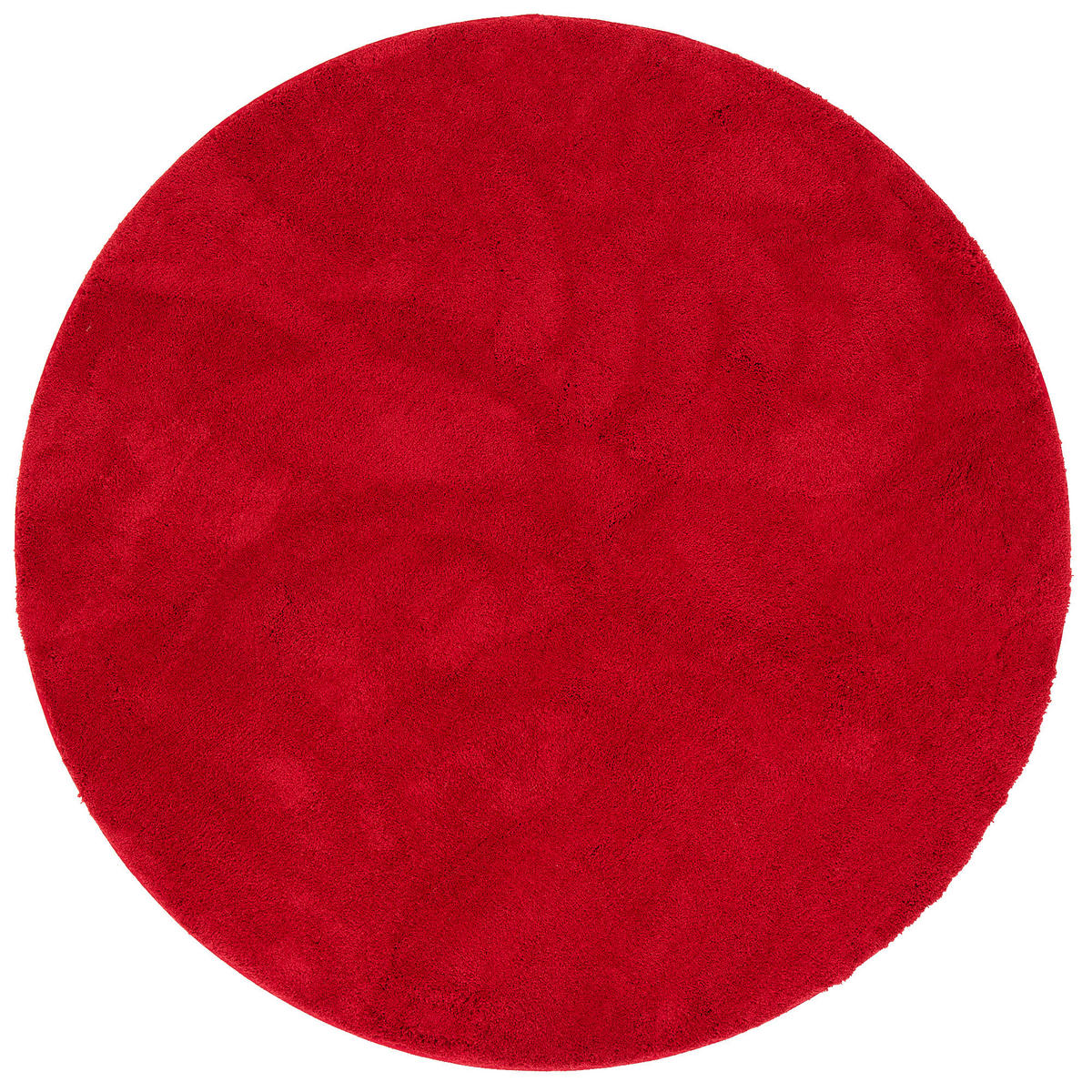 SUPER SOFT KINDER HOCHFLOR TEPPICH SILKY KIDS RUND - Rot, Textil (200/200cm) - Pergamon
