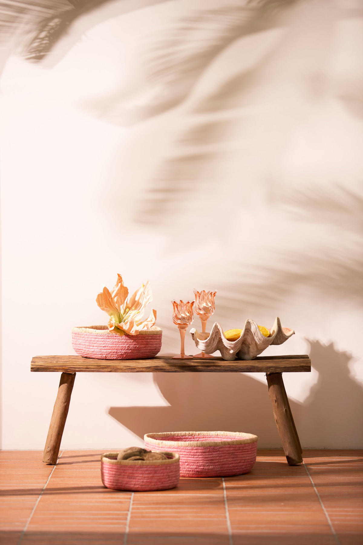 ORNAMENT Muschel Braun 41/25/17 cm - Braun, Kunststoff (25/17/41cm) - Light & Living