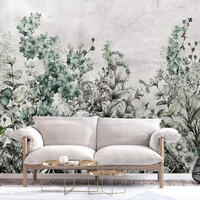 VLIESTAPETE Grün 150/105 cm - Grau/Grün, Textil (150/1cm) - KUNSTLOFT