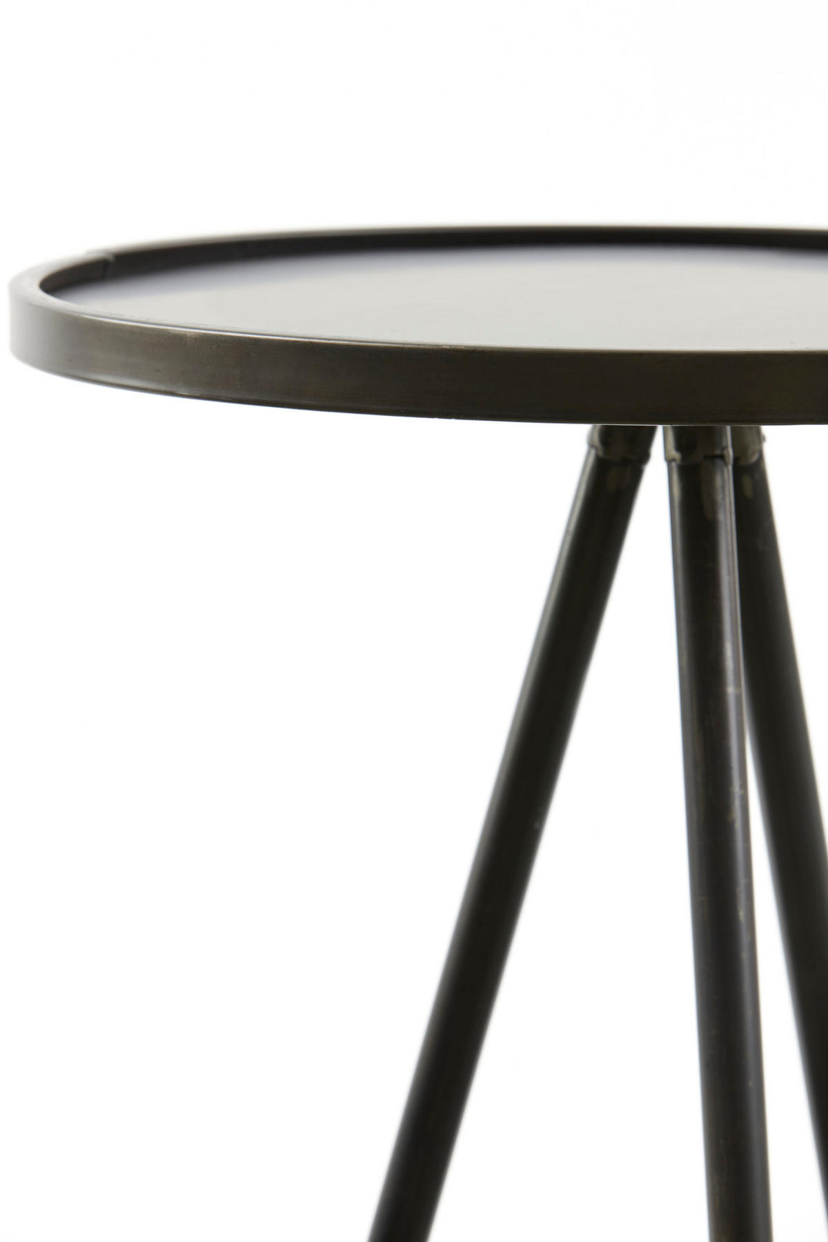 SÄULE Envira Grau Ø39,5/119,5 cm - Grau, Metall (39.5/39.5/119.5cm) - Light & Living