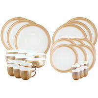 KOMPLETTSERVICE Cosmos -30er-Set - Crème - Beige, Keramik (1/1/1cm) - Björn