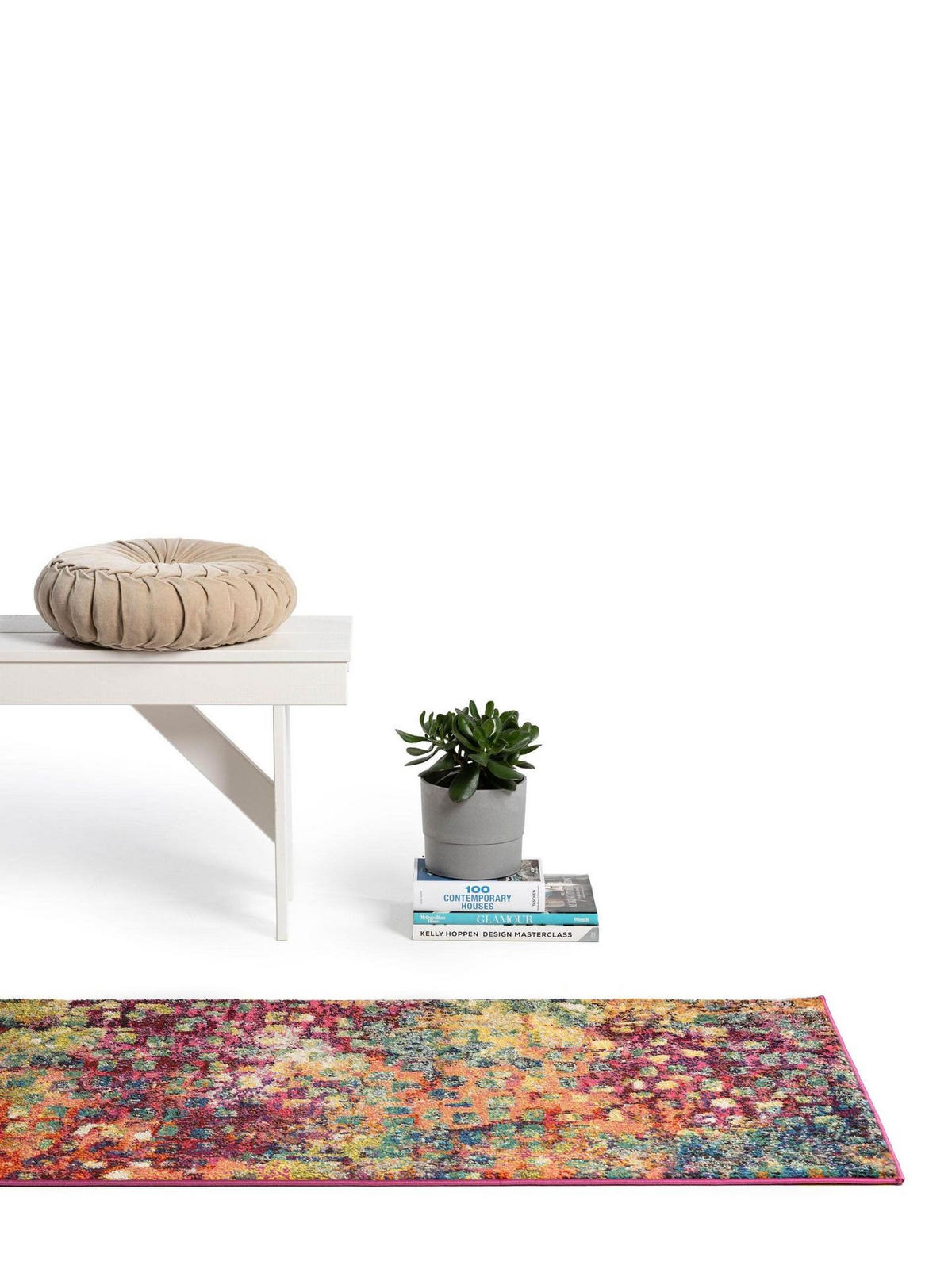 LÄUFER Casa Multicolor 70x240 cm - Multicolor, Naturmaterialien/Kunststoff (70/1cm) - KUNSTLOFT