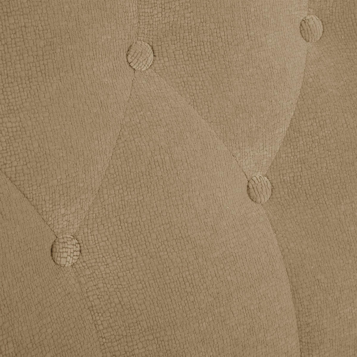 SOFA 3-Sitzer mit Bettfunktion Kaylyn Flockstoff sand - Sandfarben, Kunststoff (207/89/83cm) - 58aufmkessel