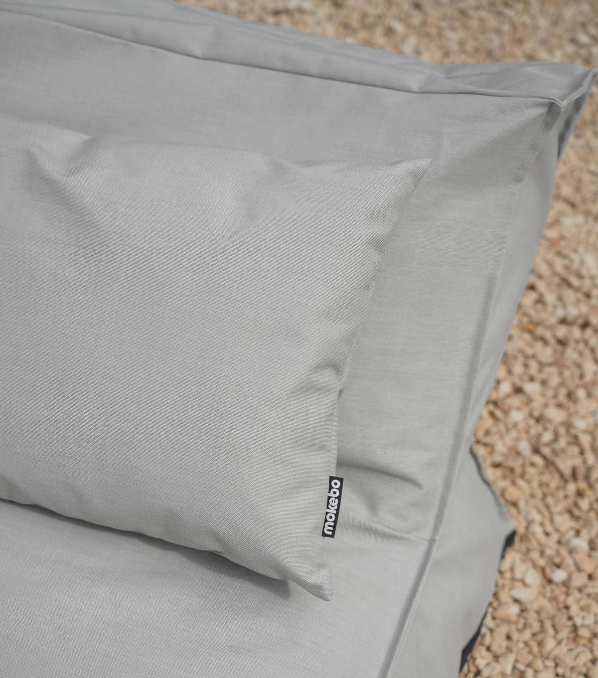 OUTDOOR KISSEN Der Daydream - Grau, Textil (60/8cm) - Mokebo