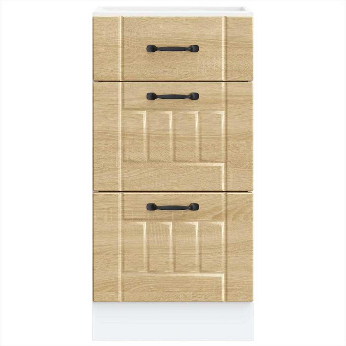 KÜCHENUNTERSCHRANK Maro Sonoma-Eiche 40x46x81,5 cm - Sonoma Eiche, Holz (40/81.5/46cm) - DELUKE