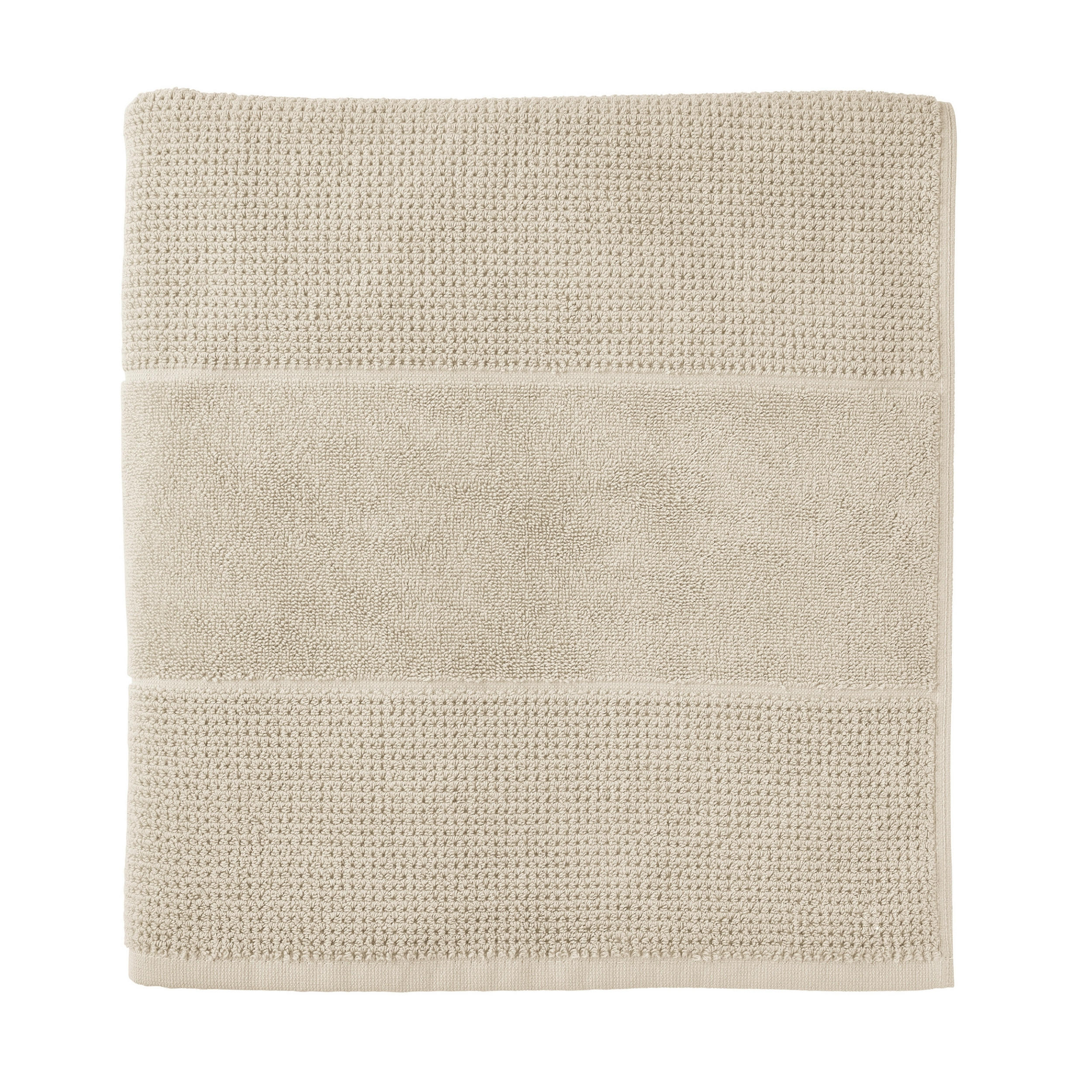 SAUNATUCH Turin - 75 x 200 cm - Helltaupe - Taupe, Textil (75/200cm) - SCHIESSER