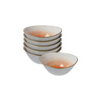 DIPSCHALEN Cosmo orange 11,5 x 8,5 cm 6er Set - Orange, Keramik (11.5/8.5/5cm) - Ritzenhoff Breker