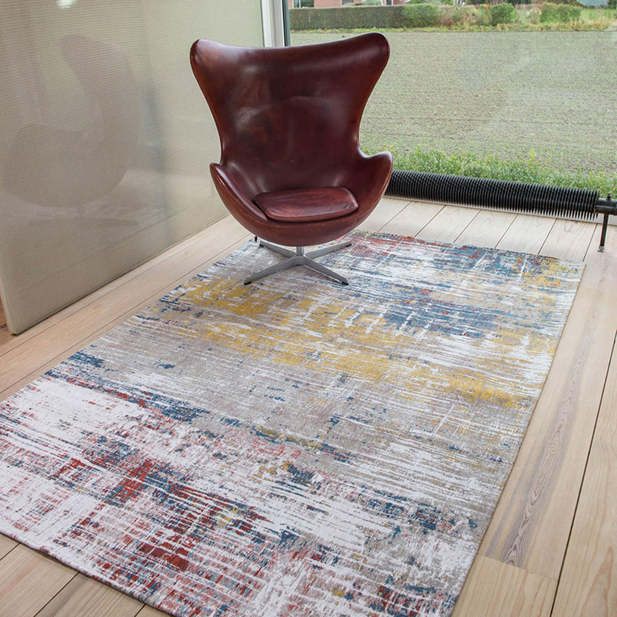 TEPPICH Montauk Multi Atlantic Streaks 200/280 cm - Multicolor, Textil (200/280cm) - Louis De Poortere