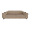 SOFA 3-SITZER Bouclé-Stoff Taupe 220cm - Taupe, Textil (220/74/90cm) - Sia Home