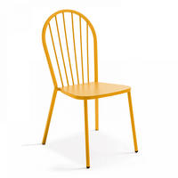 GARTENSTUHL, Gelb - Gelb, Metall (57/94/53cm) - Oviala