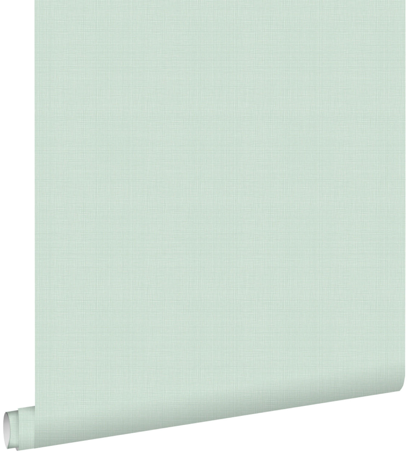 TAPETE Leinen-Optik 53 cm x 10.05 m - Grün, Papier (53/1000cm) - ESTAhome
