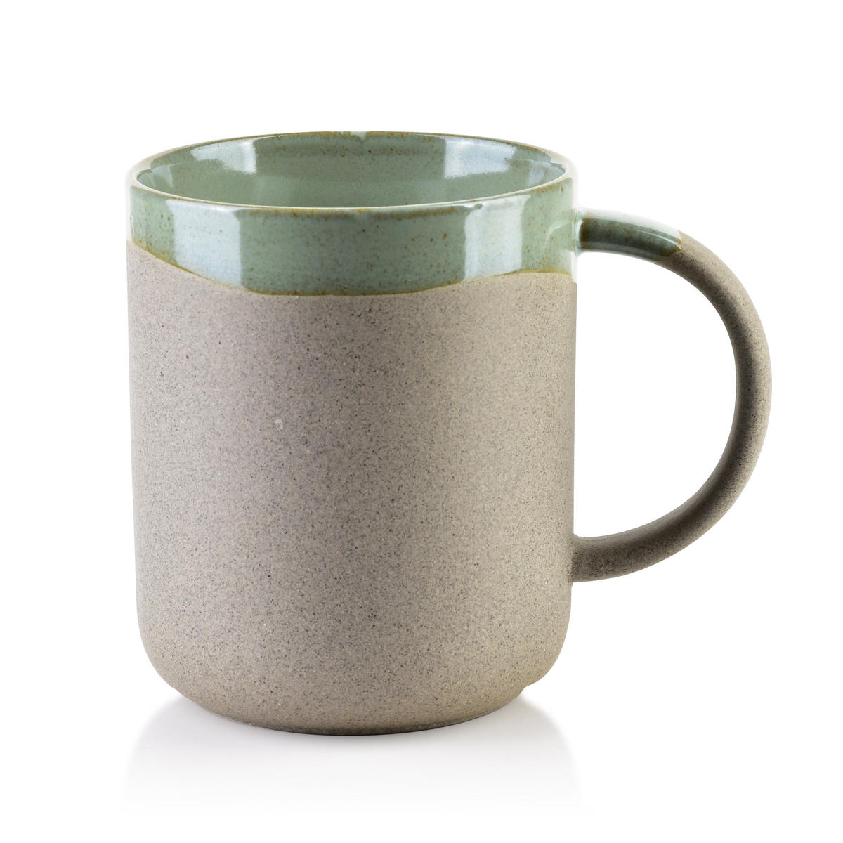 BECHER Basic Nature Mintgrün 12.5/8.5/10.5 cm Keramik - Mintgrün, Keramik (0.3L) - Mondex