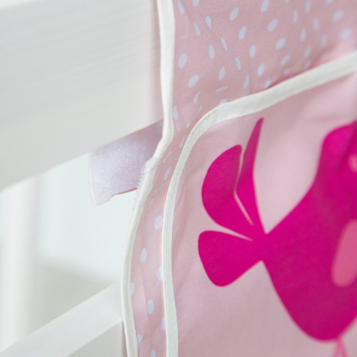 BETTTASCHE 70/90 cm Rosa - Pink, Textil (80/30/1cm) - Homestyle4u